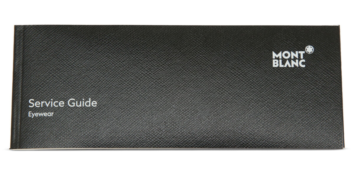 Montblanc MB0523O 002 Rechthoekig Transparent Grey bril ...